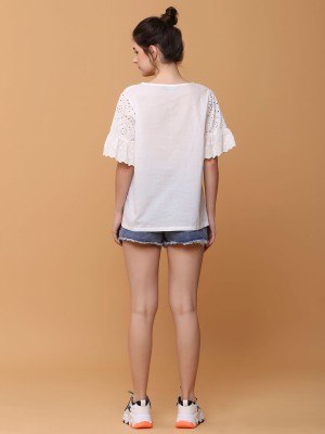 Overlapp Denim Short