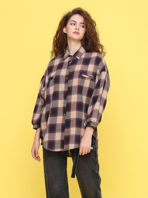 soft retri checkered shirt