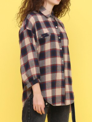 soft retri checkered shirt