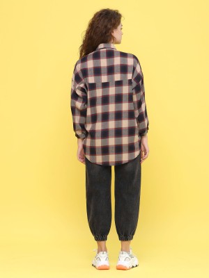 soft retri checkered shirt