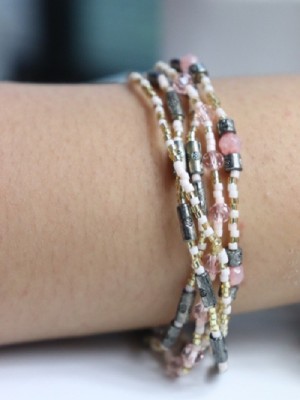 Beads layered bracelet