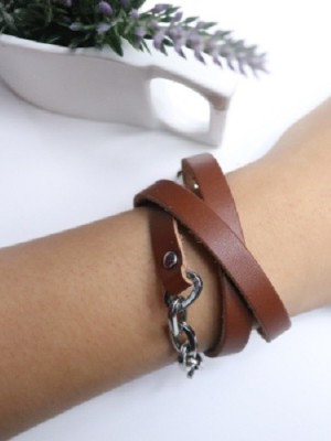 Leather hand-belt