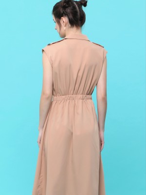 Long Vest Coat Dress