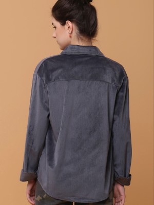 Suede Outer Shirt