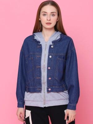 Shadow Double Hoodie Denim Jacket