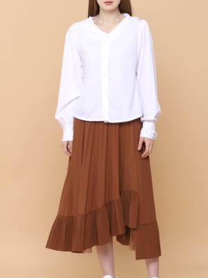 Layer Frill Long Skirt