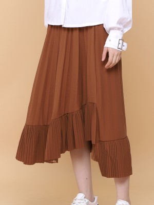 Layer Frill Long Skirt