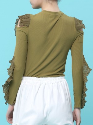 Frill Sleeves Tee