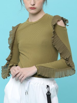 Frill Sleeves Tee