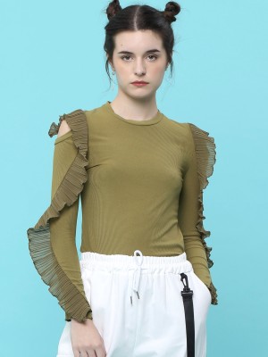 Frill Sleeves Tee