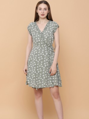 Flower Paint Print Sundress