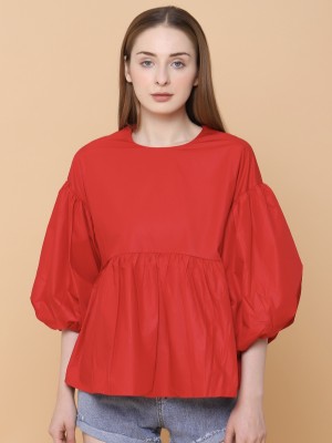 Puff Sleeves Top