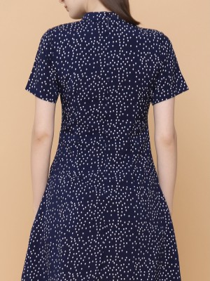 Dispersed Dot Mini Dress