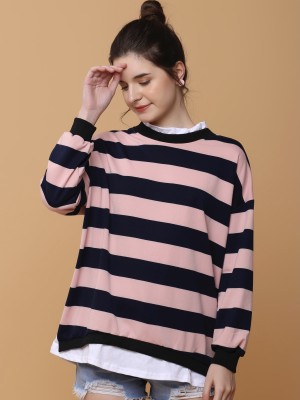 Layere Big Stripess L/Slv Top