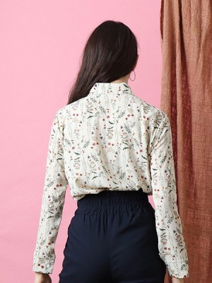 Bloom Flower Print Shirt