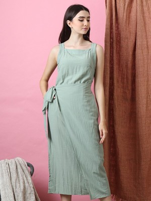 Cottage Core Layer Wrap Dress