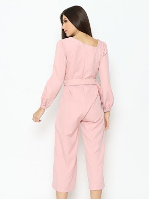 Lucky Charm Side Cut Neck Jumpsuit