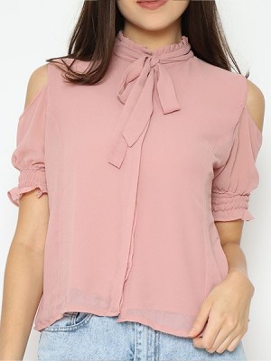 Lucky Charm Cold Shoulder Shirt