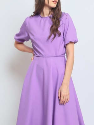 Lavender midi dress