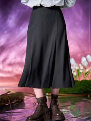 WW Mermaid Cut Maxi Skirt