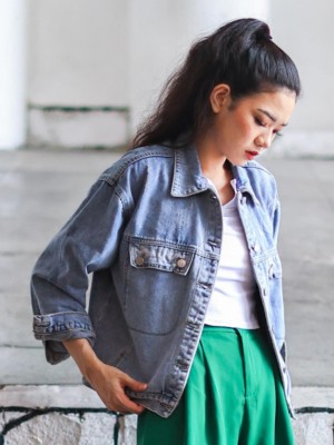 Scratch Light Denim Jacket