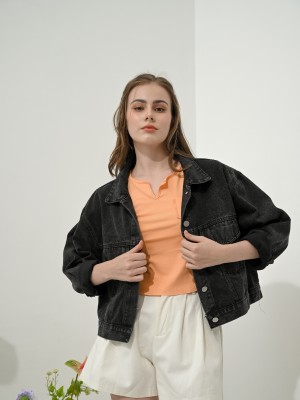 Jane Black Denim Jacket