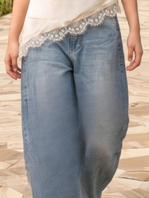 JR PG Barrel Light Blue Denim Jeans