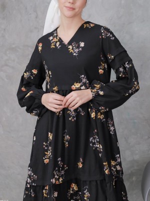 EID23 Maryam Flower Print Dress