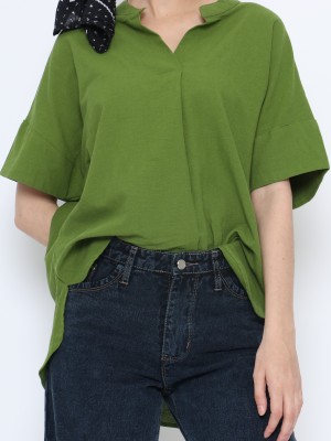 ANF Collarless Top