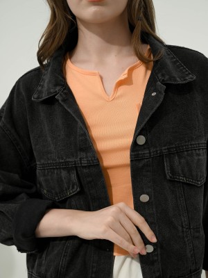 Jane Black Denim Jacket