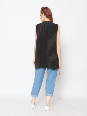 TM STRIPE LONG VEST