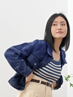 Lani Jacket Blue Denim