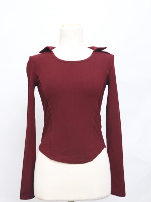 CORE DITOX Collar Long Sleeves Tee