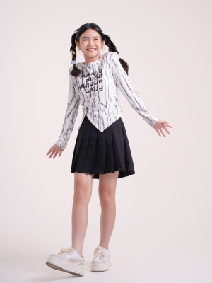 JR CORE DITOX Quinn Pleats Elastic Waist Skort