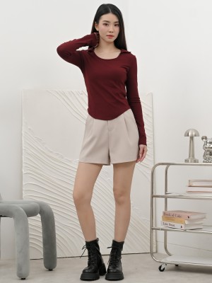 CORE DITOX Collar Long Sleeves Tee