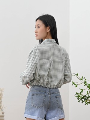 Millie Grid Lines Shirt