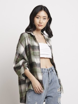 BFP Oversize Checkered Shirt