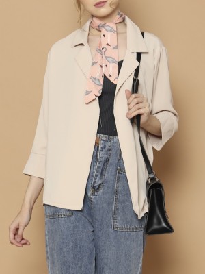 Outerwear With Ribbob Belt