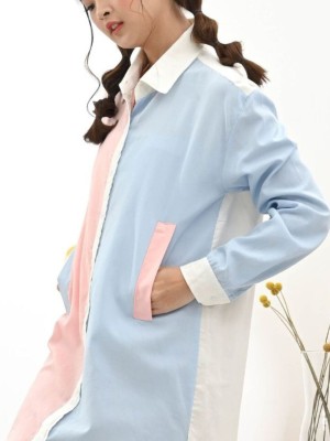 Block Colour Shirt Dress