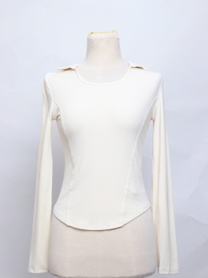 CORE DITOX Collar Long Sleeves Tee