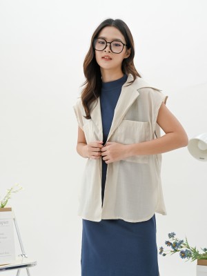 EID23 Oversize Shirt Blaze Collar