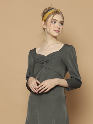 CH21 Heart Outline Midi Dress