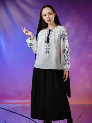 WW ELITE Malika Embroidery Top