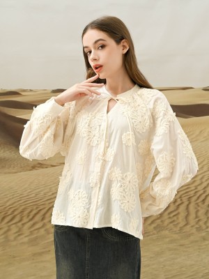 ELITE EID4 Milky Embroidery Top