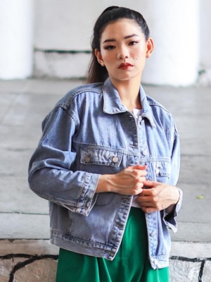 Scratch Light Denim Jacket