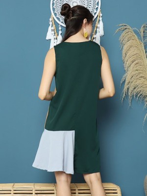 Cottage Core 3 Panel Colors Dress