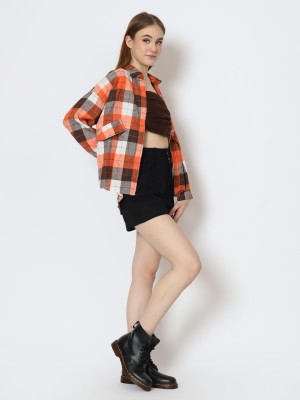 BFP Checkered Drop Shoulder Shirt