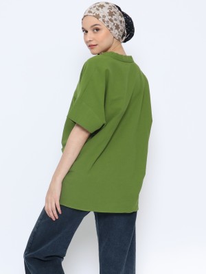 ANF Collarless Top