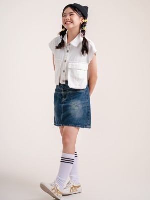 DITOX Rhina Utility Denim Top