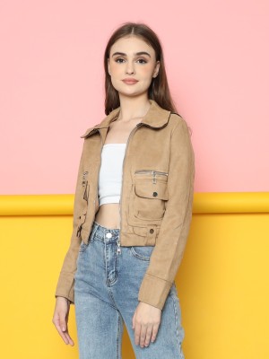 Suede Biker Jacket